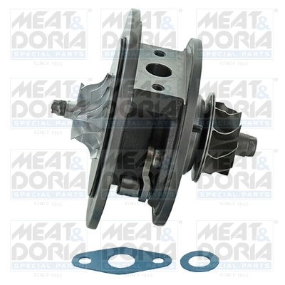 Core assembly, turbocharger